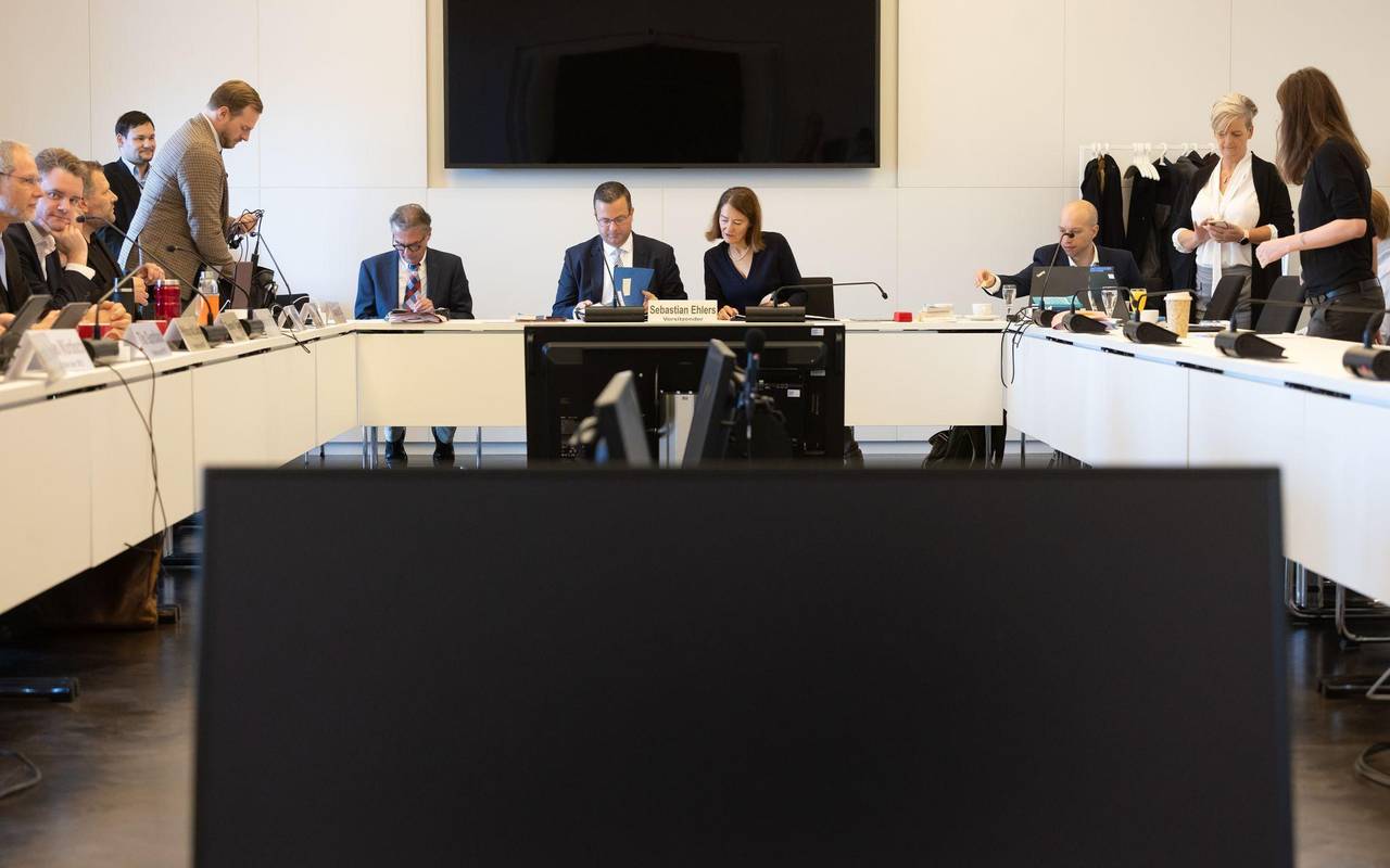 Untersuchungsausschusssitzung in Schwerin